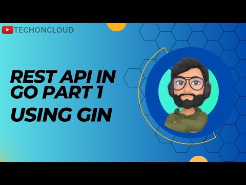 Rest API in go using GIN framework || Part 1 || Golang API || Gin