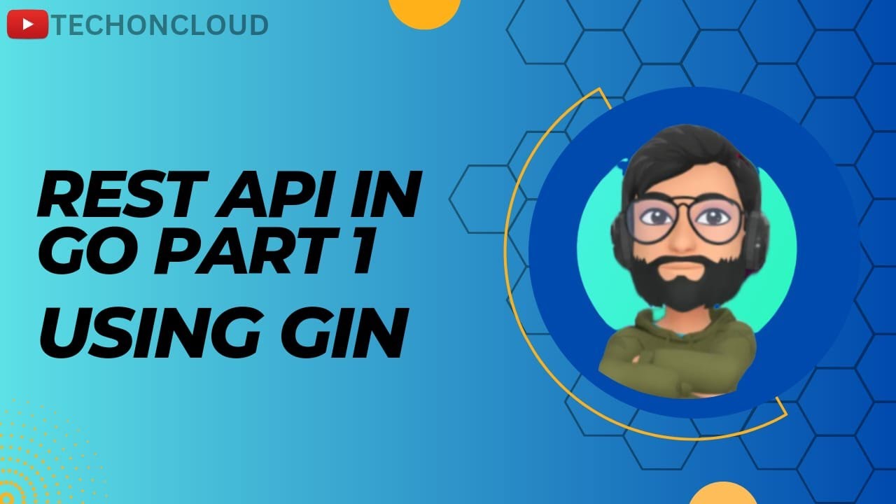 Rest API in go using GIN framework || Part 1 || Golang API || Gin - YouTube