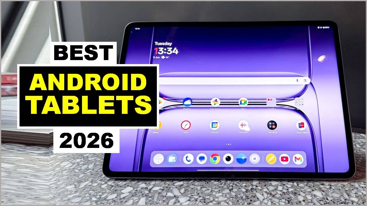 5 BEST Android Tablets 2026 - YouTube