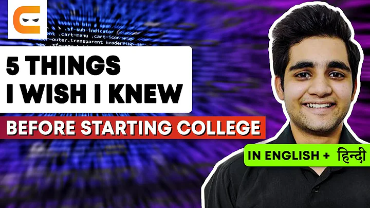 5 Things I Wish I Knew Before Starting College | Coding Ninjas