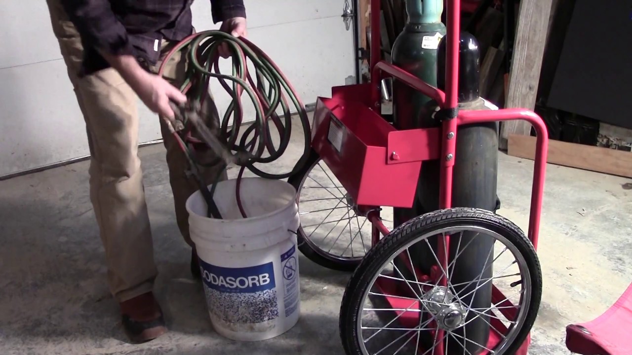 Harbor Freight Oxy Cart Youtube