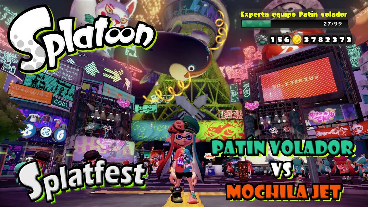 yoshiaki tsutsumi Let's play Splatoon #54 | Splatfest 12 - HOVERBOARD vs JETPACK