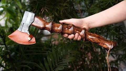 Bao Da THỦ CÔNG cho em Rìu R04X - Hàng Chuẩn Của HTX Dao Phúc Sen