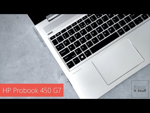 HP Probook 450 G7 - i5 10TH Gen - Unboxing and First use - Benchmark