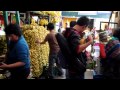 Mercado de frutas en Lima, Perú.