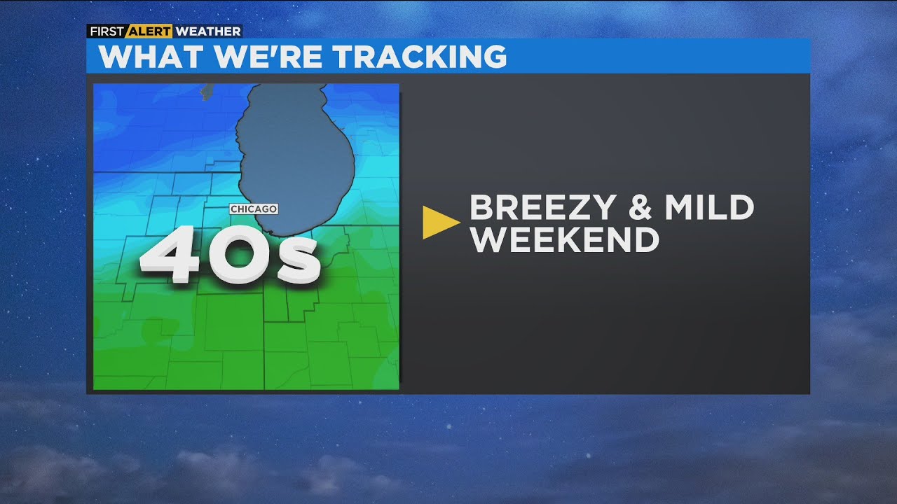 Chicago First Alert Weather: Breezy and mild weekend - YouTube