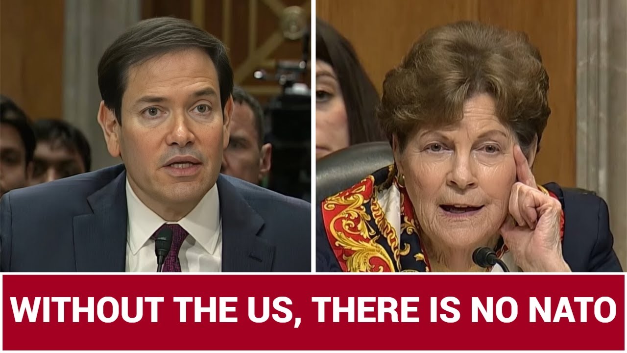 "'Trump Rhetoric Is Undermining NATO?'": Sen. Jeanne Shaheen Blasts Marco Rubio On Unity Effects  .