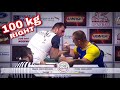 Senior Men (100 kg) RIGHT. European Armwrestling Championship 2018