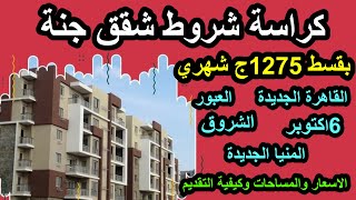 عاااجل |طرح كراسة شروط شقق جنة بالتمويل العقاري لمدة 30سنة وفائدة3%...تعرف على كل التفاصيل