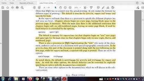 Latex in Simple Steps   Page Formats
