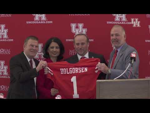 Houston Football Head Coach Dana Holgorsen Press Conference