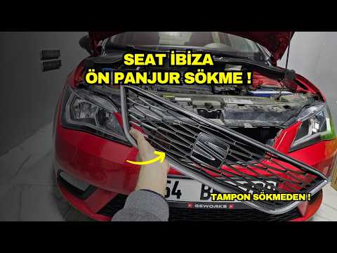 SEAT İBİZA ÖN PANJUR SÖKME | KOLAY YÖNTEM | DETAYLI ANLATIM