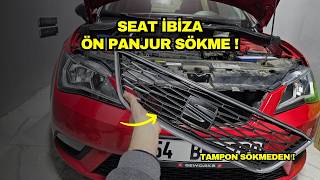 Seat İbi̇za Ön Panjur Sökme Kolay Yöntem Detayli Anlatim