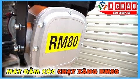 MÁY ĐẦM CÓC CHẠY XĂNG HONDA RM80 TRUNG QUỐC chi tiết.