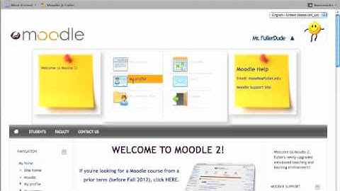 Fuller Theological Seminary: Moodle 2 Introduction and Basic Navigation