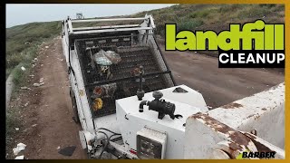How One Machine Helped this Landfill Cut Litter Cleanup Time by 75% +
