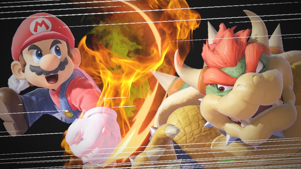 smash bros ultimate dlc characters Mario's Ultimate Forward Aerial