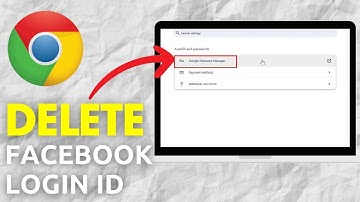 How To Delete Facebook Login ID In Google Chrome