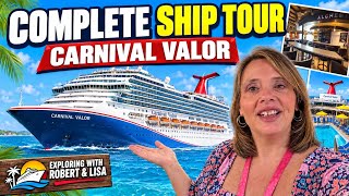 Information Carnival Valor Full Ship Tour 2026 | See Everything Before You Cruise! Update