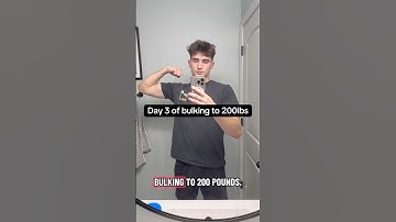Day 3 of bulking to 200lbs #gym #lift #bulking #workout #lifting