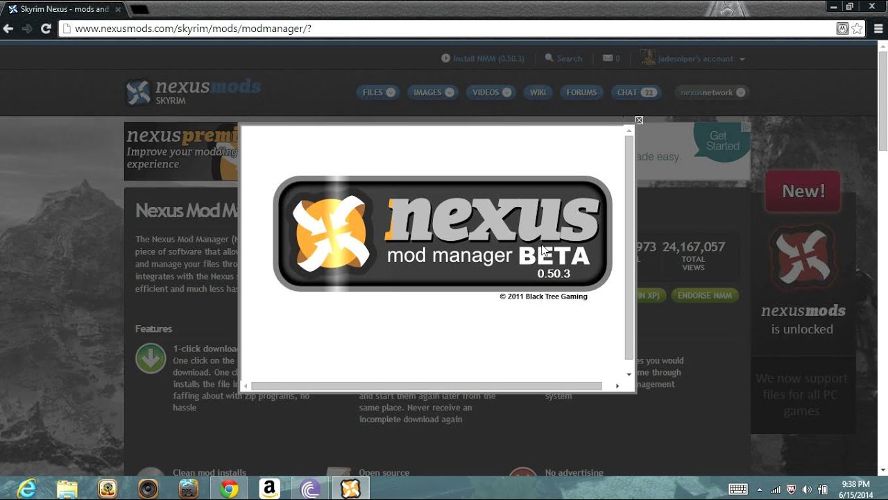 nexus mod manager 0.65.2 unhandled exception