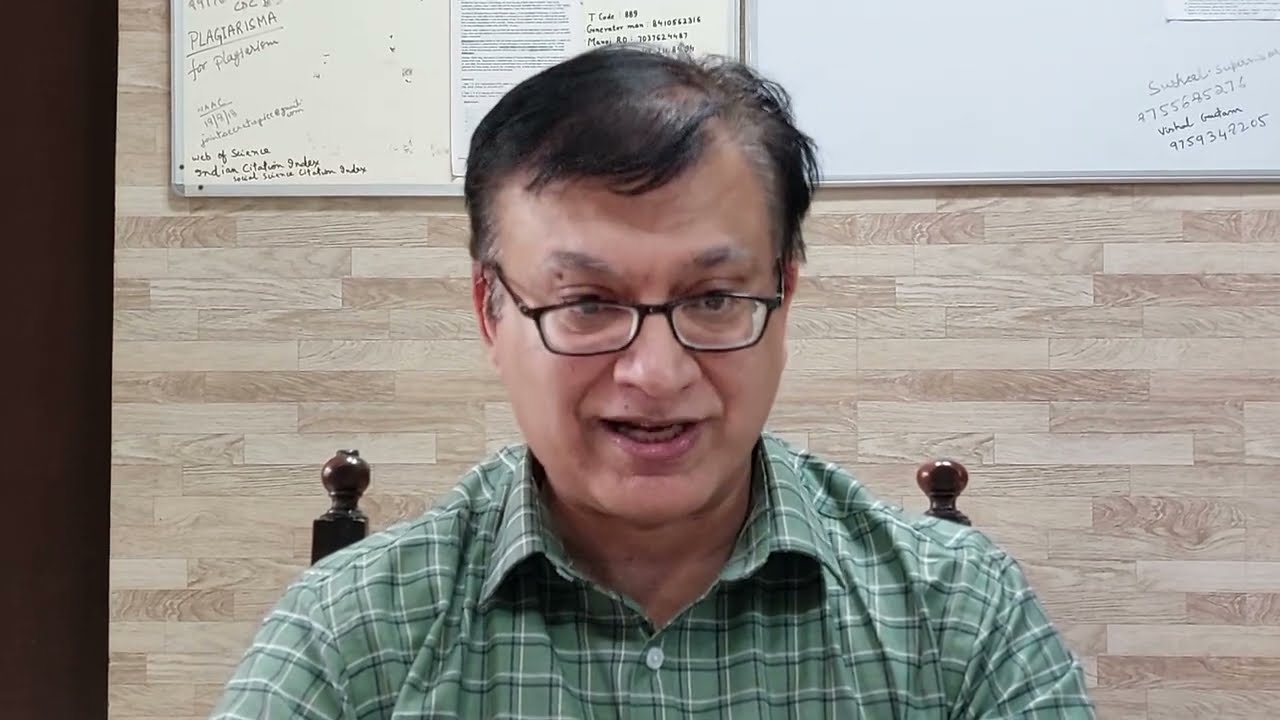 HoD Message, Department of Chemistry, Dr. Bhimrao Ambedkar University, Agra