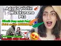 INDIAN REACTION to AGOGO VIOLIN cover MUSKURANE pt3 lagu bollywood dan prank orang Indonesia