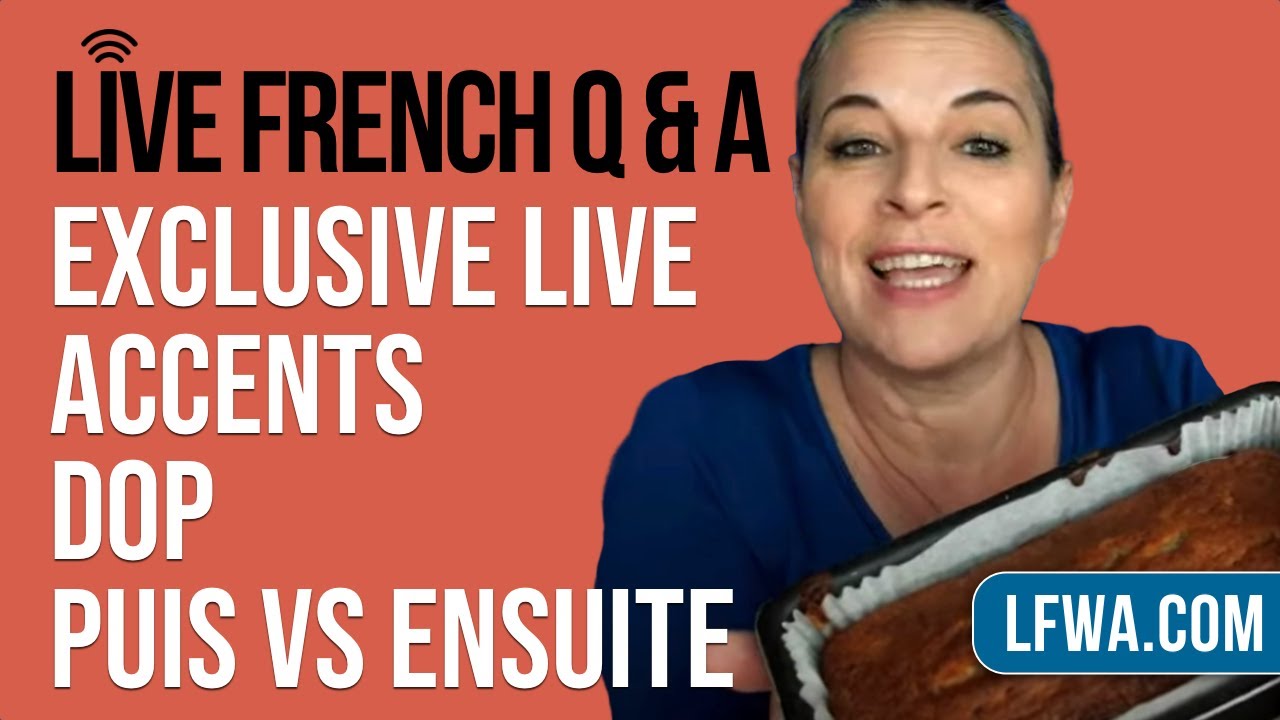 🔴 LIVE French Q&A with Alexa (includes direct object pronouns