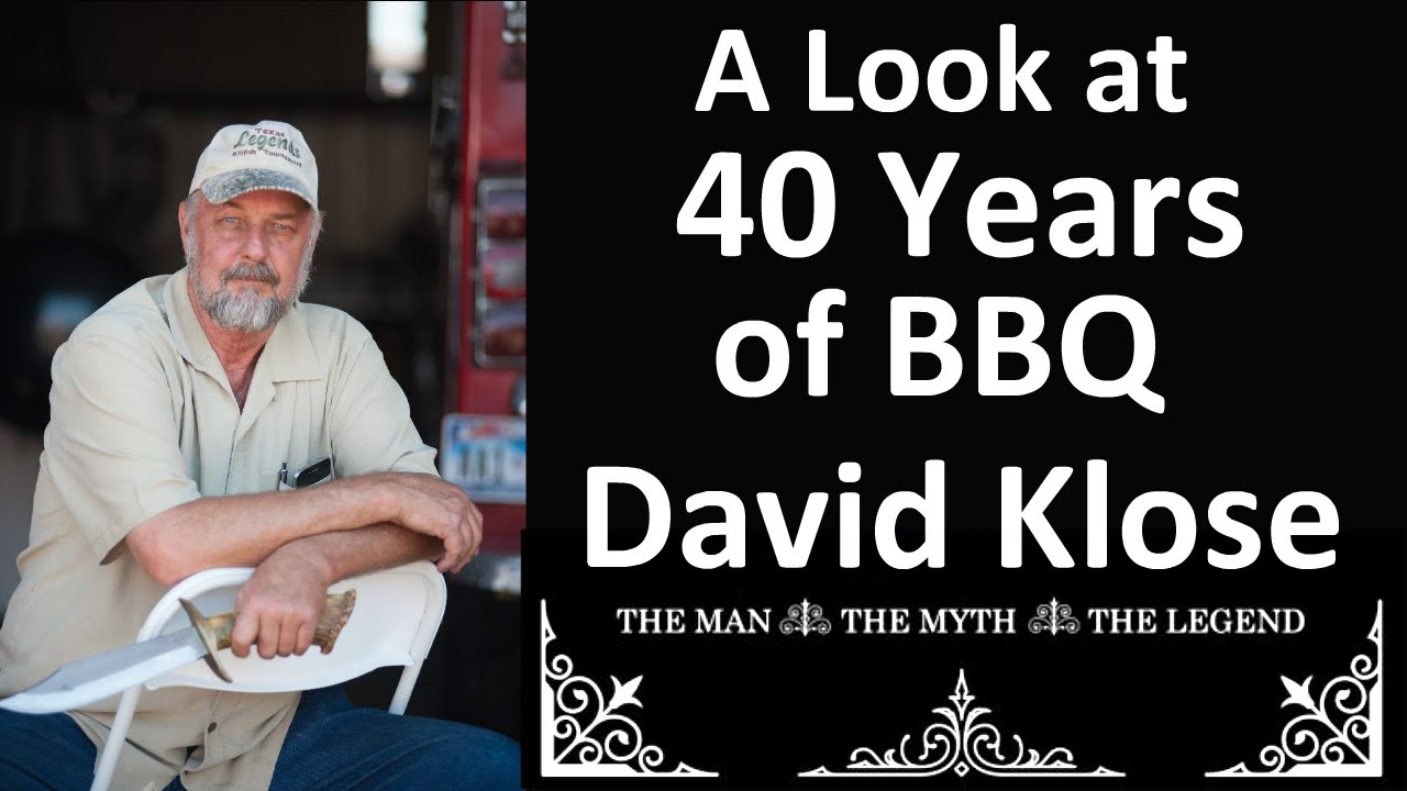 David Klose: Barbecue Guru and Master Pit builder