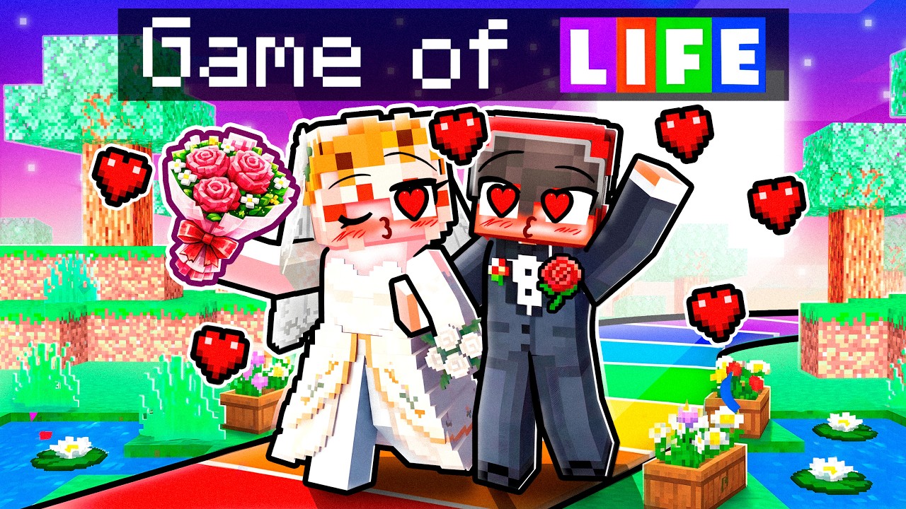 Cash and Mia GOT MARRIED in Game of Life!