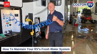 How To Drain & Maintain Your RV's Fresh Water System