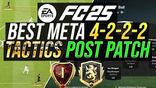 *POST PATCH* BEST META 4-2-2-2 CUSTOM TACTICS & ROLES TO GET MORE WINS - EA FC 25