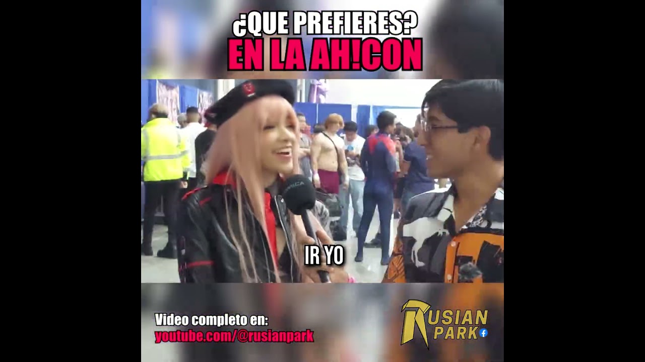 ¿Que Prefieres? En la conve de ANIME H | Rusian en la AH! CON 2023