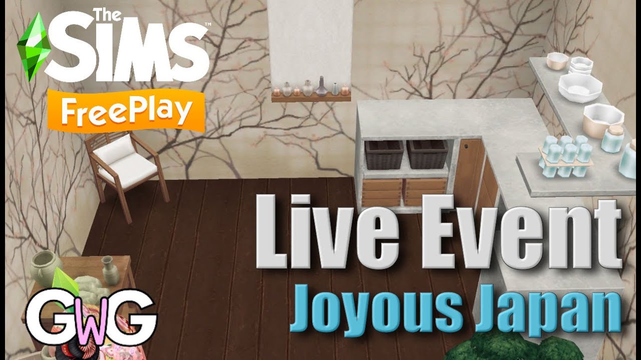The Sims Freeplay Joyous Japan Live Event Prizes YouTube