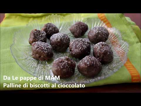 Video: Palline Di Cioccolato In Briciole