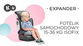 Scaun auto Kinderkraft Xpand Grey (15-36 kg)