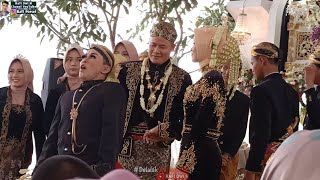 Pengantin Anyar joget bareng menikmati lagu Rungkad Dolalak Dewangga - Jatikontal 04 Oktober 2023