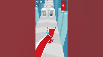 Girl Flag Painter Run 🇻🇳 Best Gameplay Android IOS