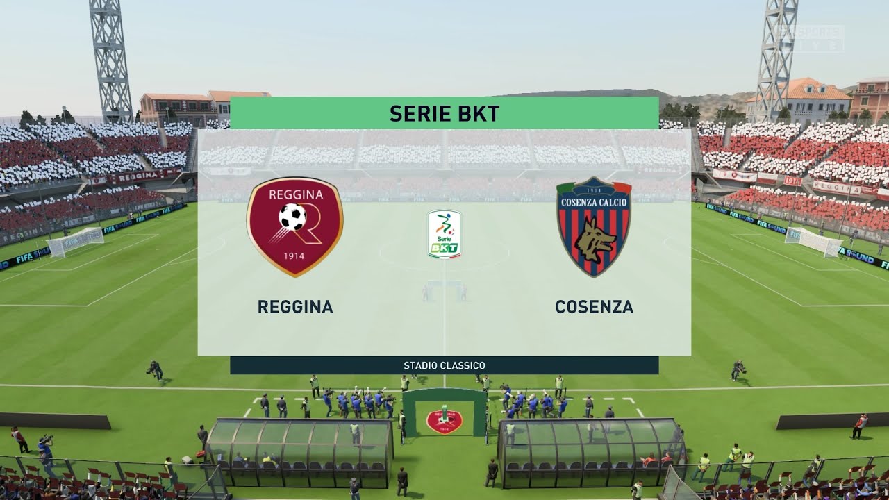 Cosenza Calcio 1914 x A.C. Reggiana 1919 11/11/2023 na Série B 2023/24, Futebol