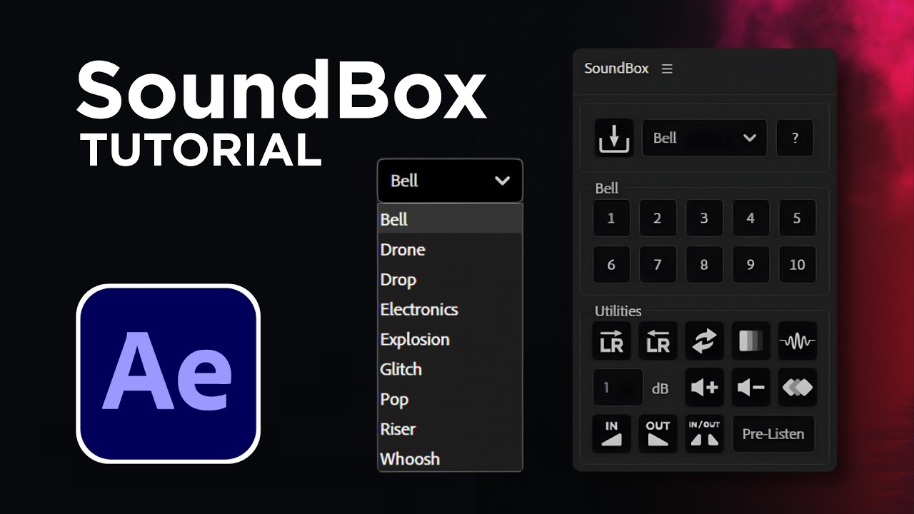 Soundbox Software SoundBox Tutorial | The Audio Editing Solution for After Effects - YouTube