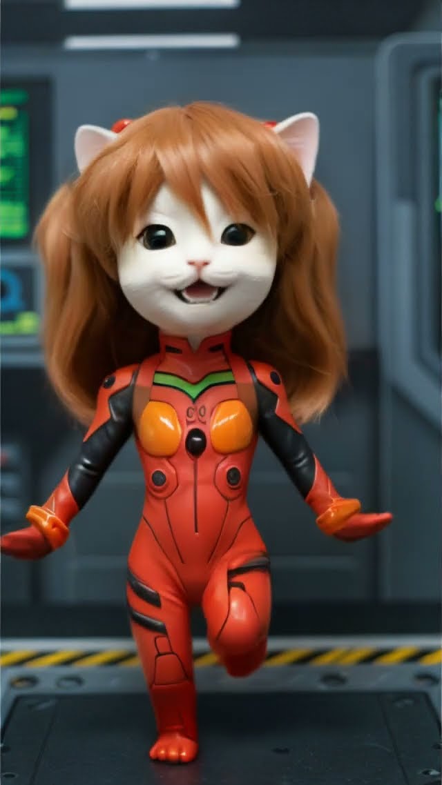 紡路本舗 綾波レイ ストリート·ダンスver. ガレージキット