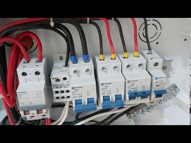 instalación eléctrica aire acondicionado 220v