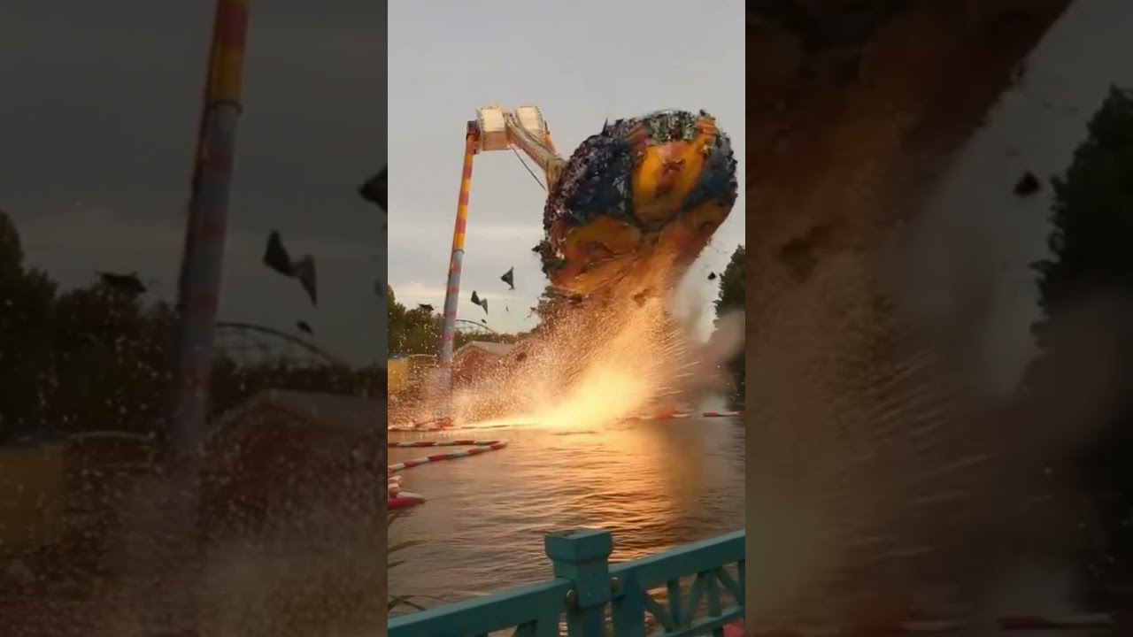 OMG Swing Snaps Mid Air Tourists Scream As Terrifying Fall Is Caught On Camera