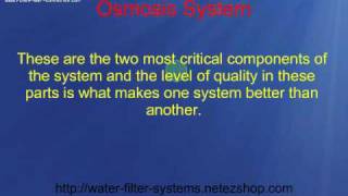 Detailed Reverse Osmosis System Buying Guide Information