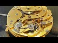 Gbelin watches ateliers  before and after  a screw from a watch movement