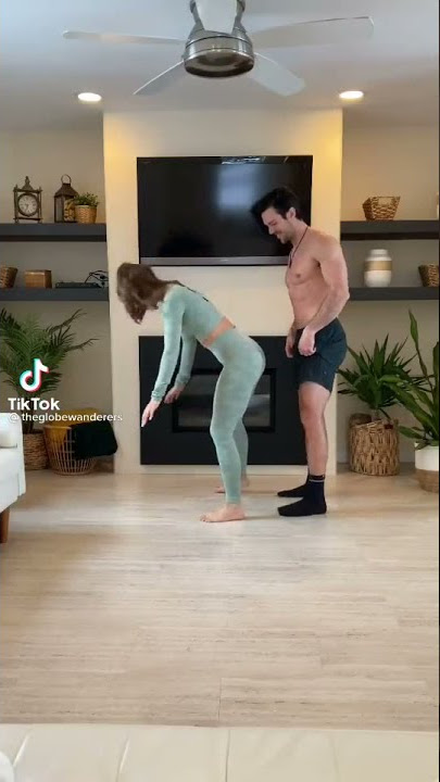 Couples Yoga challenge 🧘‍♀️🧘‍♀️tiktok viral videos | Tiktokfoxy