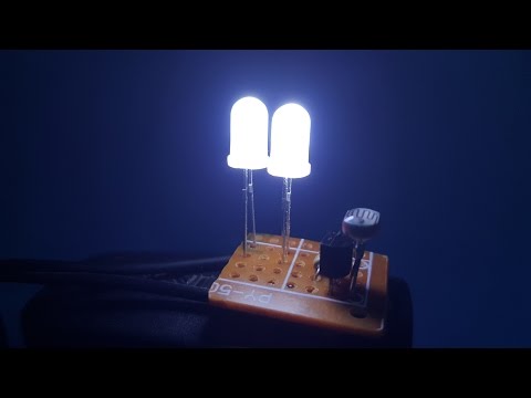 ĐÈN NGỦ CẢM BIẾN ÁNH SÁNG đơn giản