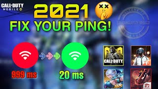 HOW TO FIX PING PROBLEM IN CALL OF DUTY MOBILE | HOW TO GET LOW PING IN COD MOBILE | PING ISSUE FIX