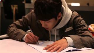 Mr Right BTS - Ji Chang Wook studies the script