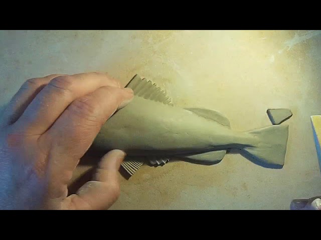 Miniature fish making with clay, Creative Jay, tiny fish, cold porcelain  clay, malayalam